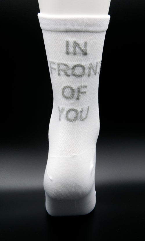 Rennrad Socken "In Front of You"