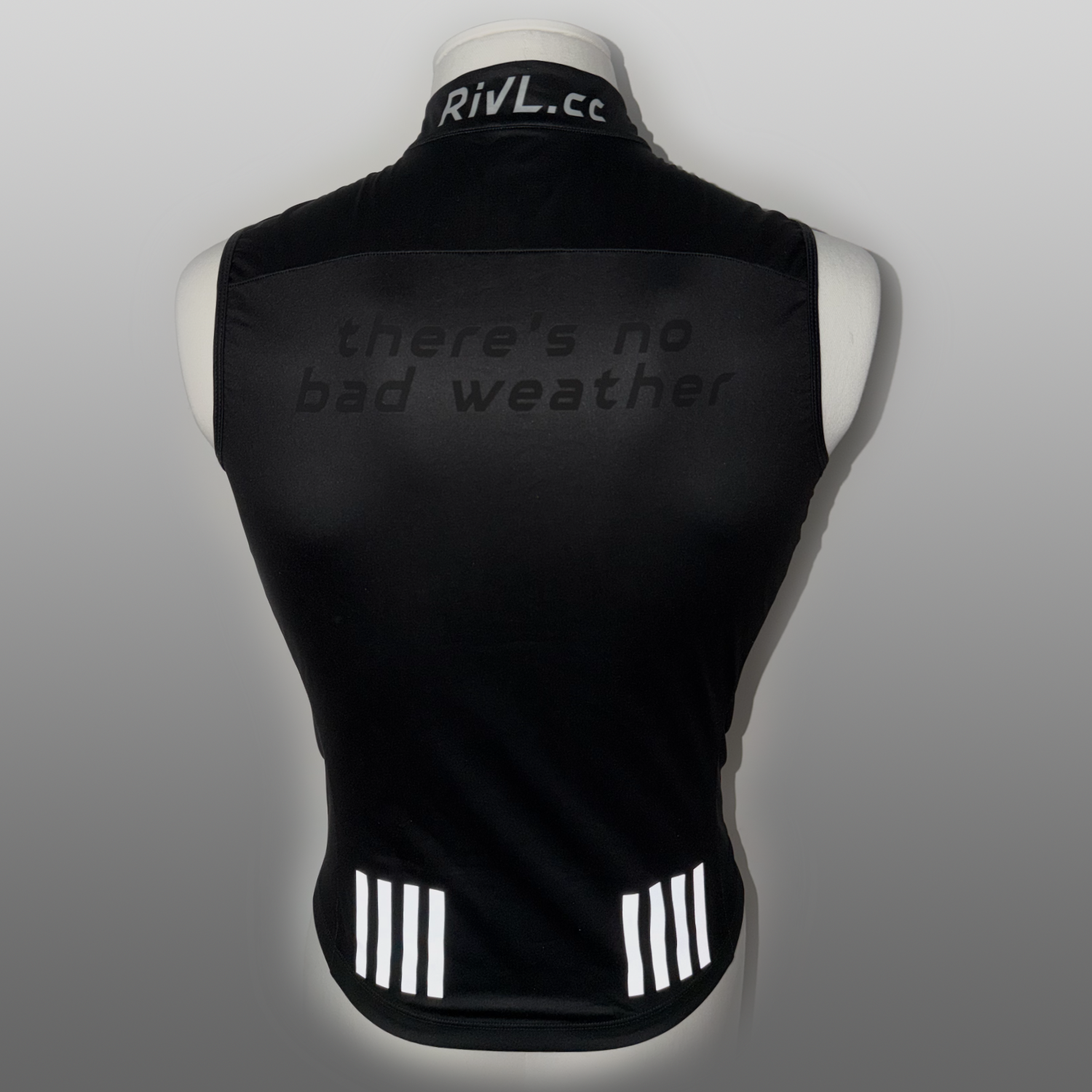 Rivl Cycling Weste schwarz