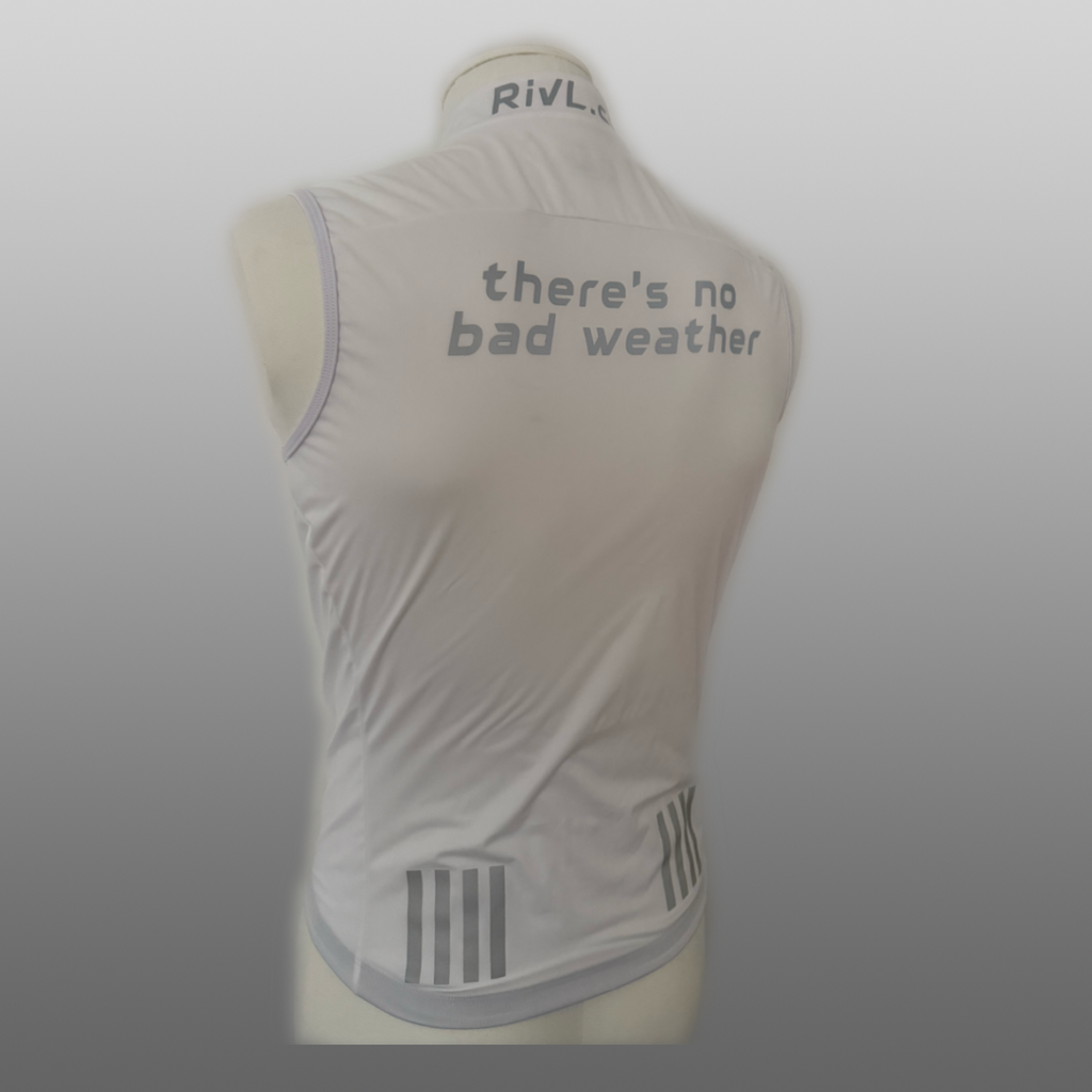 Rivl Cycling Weste weiß