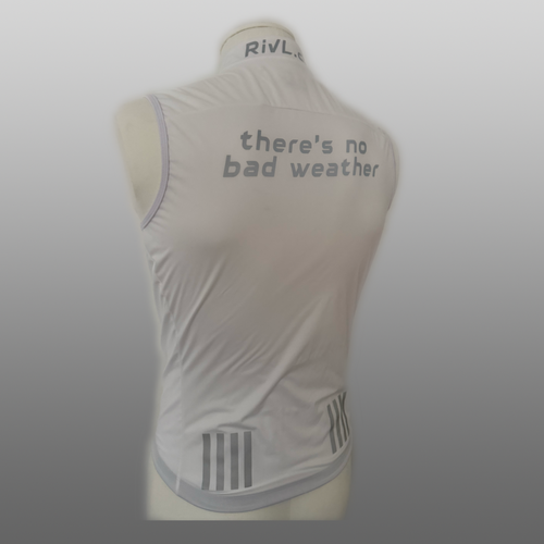 Rivl Cycling Weste weiß