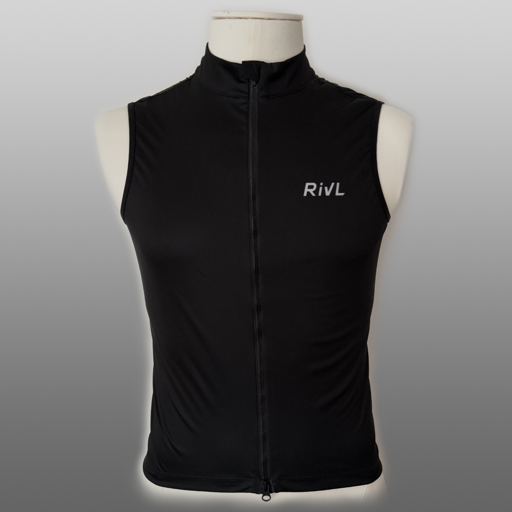 Rivl Cycling Weste schwarz